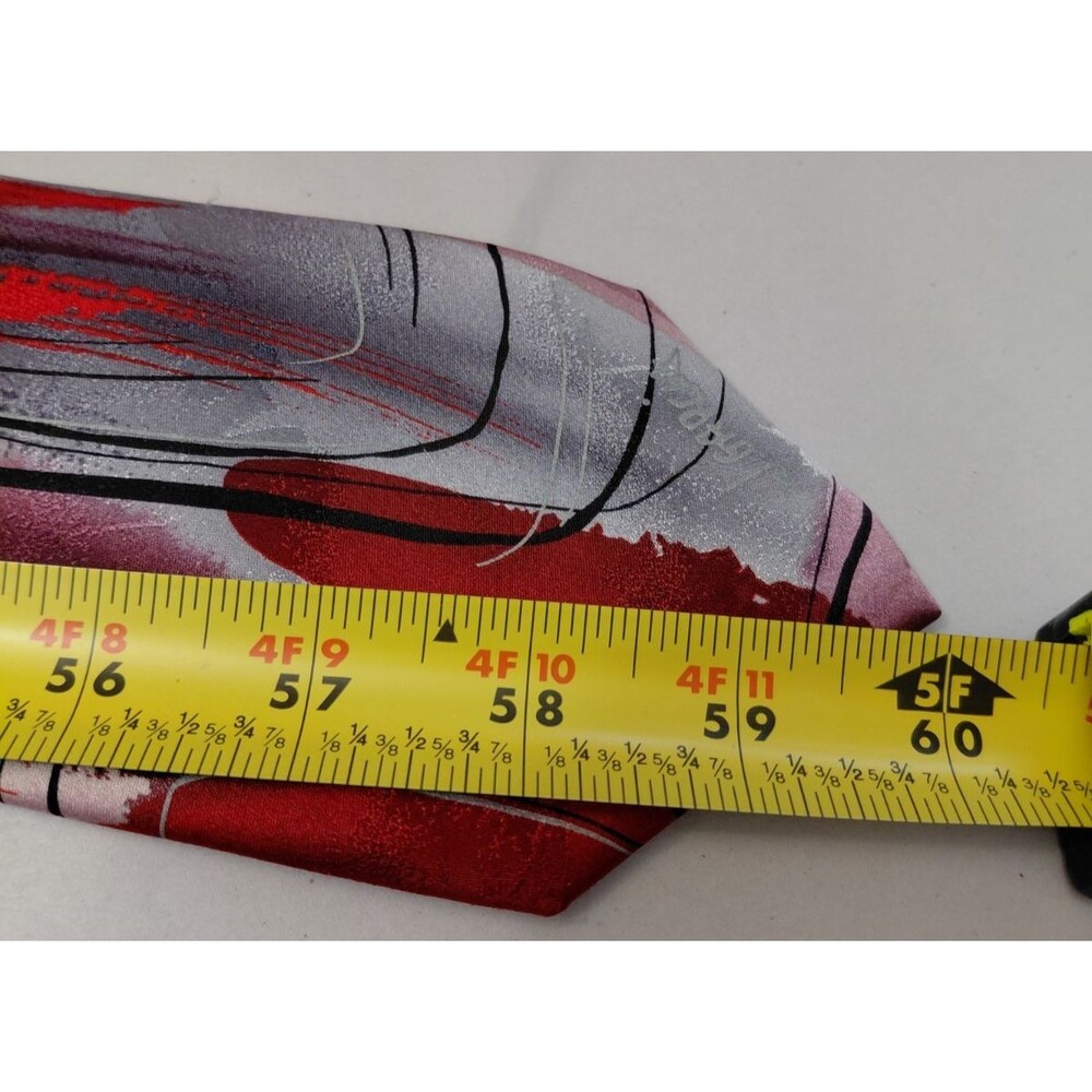 J. Garcia Abstract Signature Collection Artist Proof No. 10 100% Silk 60"x3.075" - Picture 6 of 7